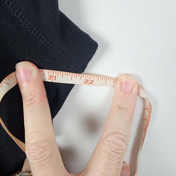 Athleta Allyson Felix Zip Cinch Waist Pullover Sweatshirt Top Fleece Black Med - Picture 7 of 8